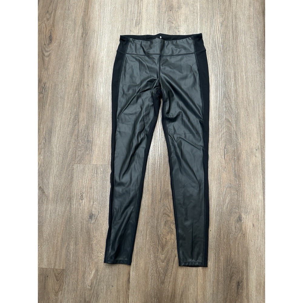 Athleta Leggings Black Skinny Pull On Pleasther Women's Size‎ Small